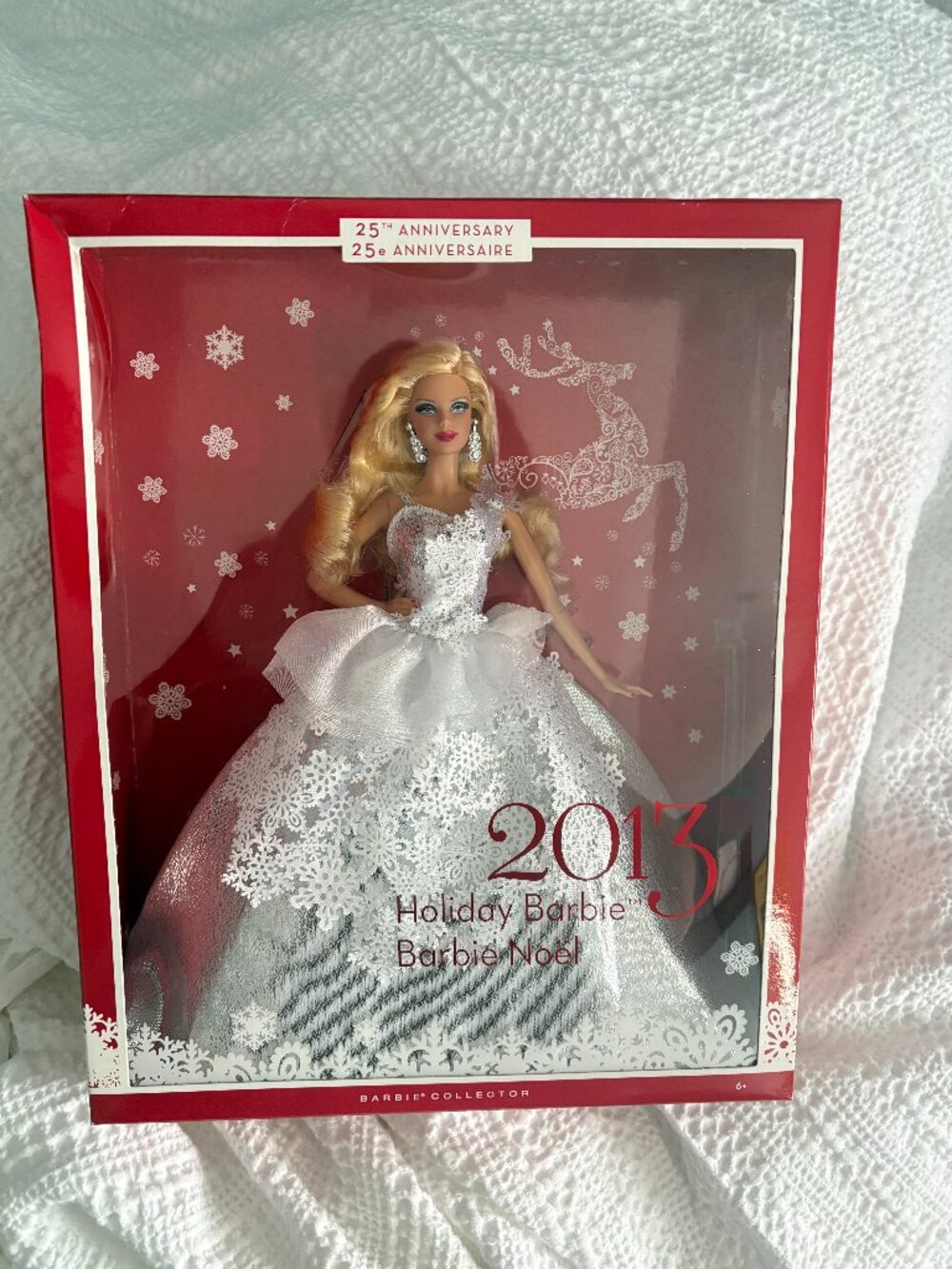 2013 Holiday Barbie – 25th Anniversary Collector Edition – New in Box